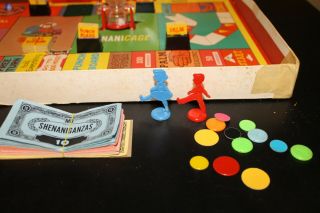 Shenanigans Vintage 1964 board game Carnival of Fun Milton Bradley 7