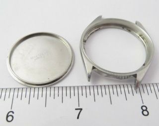 Seiko,  Mod 8123 - 800h,  Stainless Steel Case,  Parts Vintage Watch Case,  1770,  L@@k