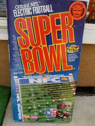 Vtg Tudor Electric Football Game Board Bowl W Box 6072 Miggle Toys
