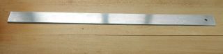Vtg Stainless Steel Drafting Drawing Straight Edge Automotive Design 30 "