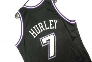 Vintage 90s Bobby Hurley Champion Jersey Sacramento Kings Mens Small 48