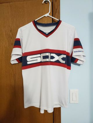 Chicago White Sox 1980s 1983 Sunday Jersey Youth Xl Bank Of America Sga Vintage
