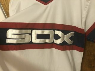 Chicago White Sox 1980s 1983 Sunday Jersey Youth XL Bank of America SGA Vintage 3