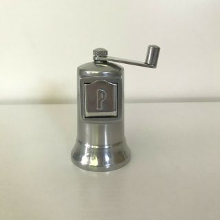 Vintage Perfex France Pepper Mill Grinder 4 " Cast Aluminum Hand Crank