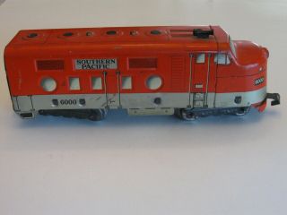 Marx Southern Pacific 6000 O Gauge Dummy Vintage Model Train With One Horn