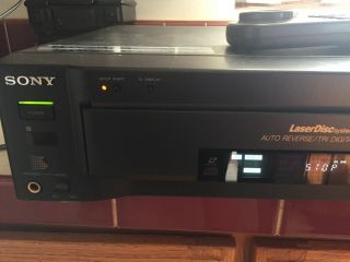 Sony Laserdisc Player Mdp - 600 Cd Cdv Ld Avlaser Repair