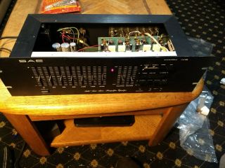 Sae Mark 9 B Ixb Solid State Stereo Preamplifier Equalizer 1977 Parts/repair