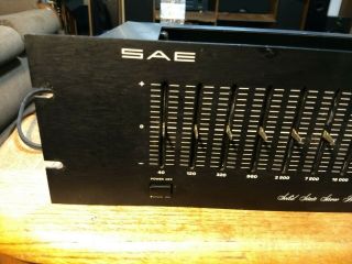 SAE MARK 9 B IXB Solid State Stereo PreAmplifier Equalizer 1977 Parts/Repair 2