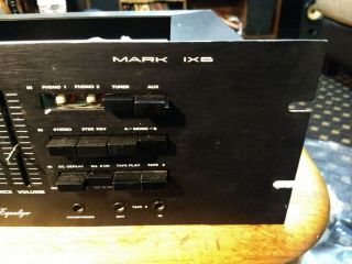 SAE MARK 9 B IXB Solid State Stereo PreAmplifier Equalizer 1977 Parts/Repair 4