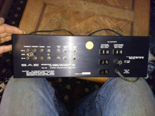 SAE MARK 9 B IXB Solid State Stereo PreAmplifier Equalizer 1977 Parts/Repair 7
