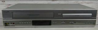 Phillips Video Cassette Recorder / Dvd Player Dvp3345v " Player Only "