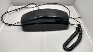 Vintage At&t 210 Trimline Black Desk / Wall Push Button Telephone Landline Phone
