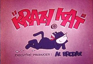 4 Vintage 16mm Film TV Cartoons: Krazy Kat,  Luno White Stallion,  Snuffy Smith, 2
