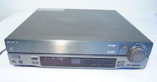 Sony Mdp - 333 Laser Disc Ld/cd Cdv Player -