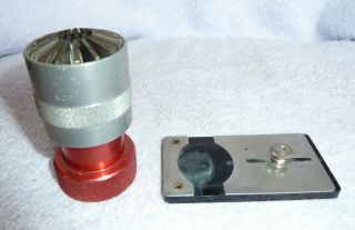 Vintage Vigor 3074156 (bergeon 4266) Round Glass Removal Tool Swiss W/ Platform