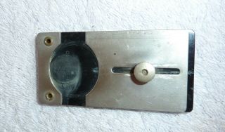 Vintage Vigor 3074156 (Bergeon 4266) round glass removal tool Swiss w/ platform 3