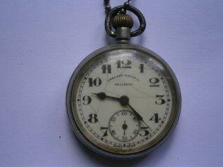 Vintage Gents Pocket Watch West End Watch Co.  Mechanical Watch Spares