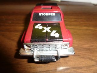 Vintage Schaper STOMPER Red Chevrolet Pickup 4 x 4 Truck 2