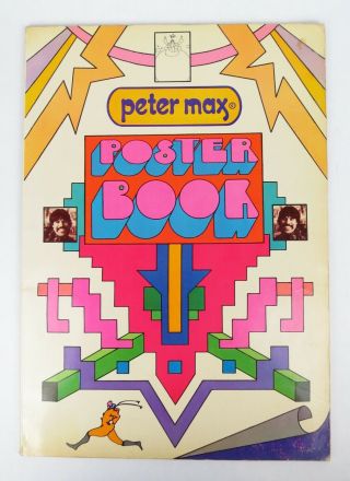 Peter Max Poster Book - 1970 - Complete - Apollo 11 Posters