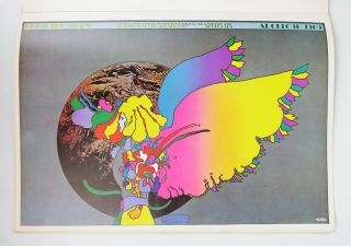 Peter Max POSTER BOOK - 1970 - Complete - APOLLO 11 Posters 4