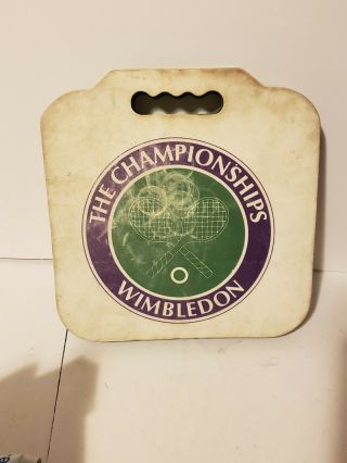 Vintage The Championships Wimbledon Seat Cushion