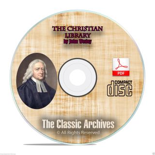 John Wesley,  The Christian Library,  All Volumes,  Bible Commentary Cd Pdf F10