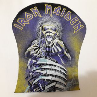 Vintage Iron Maiden 80s 90s Back Patch