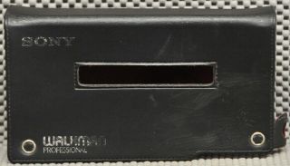 Sony Wm - D6c Wmd6c Wm - D6 Pro Walkman Leather Case Only,  No Recorder