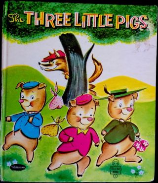 The Three Little Pigs Vintage Children 