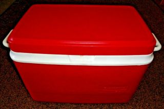 Vintage Rubbermaid / Gott Cooler Ice Chest Model 1946 Made In Usa