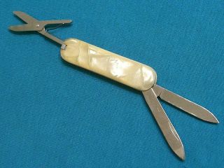 VINTAGE VICTORINOX CLASSIC CRACKED ICE SAK SWISSARMY FOLDING KNIFE KNIVES POCKET 2
