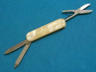 VINTAGE VICTORINOX CLASSIC CRACKED ICE SAK SWISSARMY FOLDING KNIFE KNIVES POCKET 3
