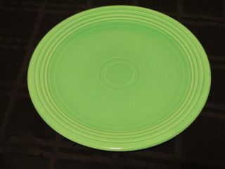 Homer Laughlin Fiesta Light Green (vintage) 13 " Chop Plate (round Platter)