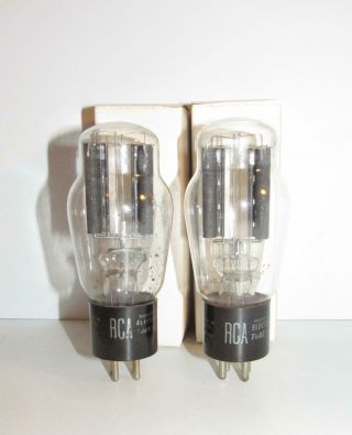 2 Rca Type 83 Rectifier Tubes.  For Hickok,  Tv - 7 Tube Testers & More.  Test Strong.