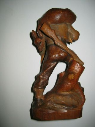 Vintage ANRI Wood hand carved figurine 