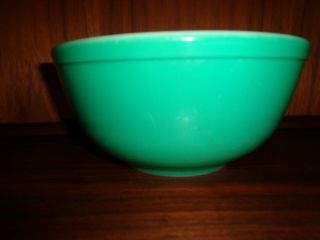 Vintage Pyrex Nesting Bowl 403 Green 2 1/2 Quart In