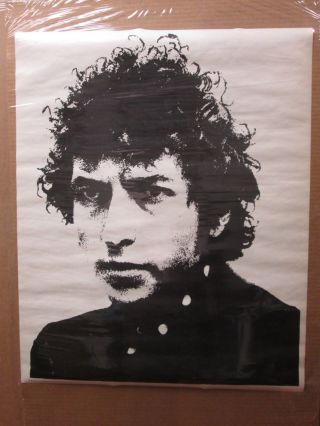 Bob Dylan Singer 1968 Vintage Poster Inv G2486