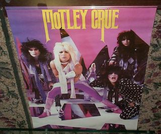 Motley Crue Vintage Theatre Group Poster Only One