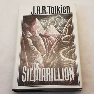 Jrr Tolkien The Silmarillion First 1st American Edition 1977 Middle Earth Map