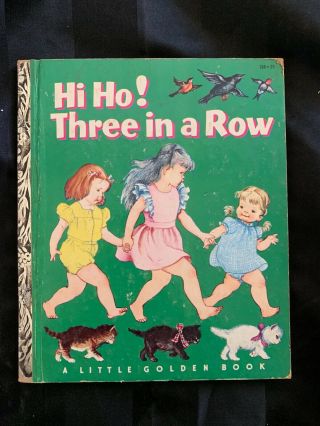Hi Ho Three In A Row 1954,  By Louise Woodcock And Eloise Wilkin
