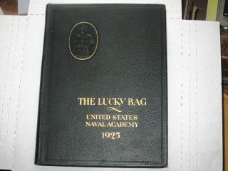 (1925) The Lucky Bag,  United States Naval Academy,  Usna Navy Annapolis Yearbook