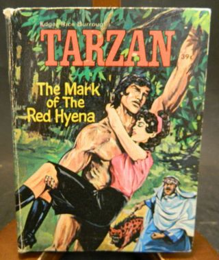 Vintage Big Little Book Tarzan The Mark Of The Red Hyena