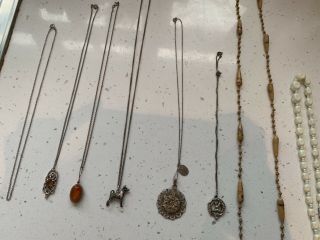 Vintage Sliver And Beaded Jewellery Pre 60’s