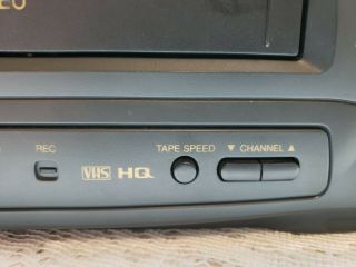 SYMPHONIC VR - 701 VCR VHS HIFI Stereo Video Cassette Recorder Player Unit 4Head 4