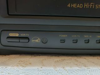 SYMPHONIC VR - 701 VCR VHS HIFI Stereo Video Cassette Recorder Player Unit 4Head 5