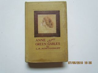 Anne Of Green Gables By L.  M.  Montgomery 1914 Grosset And Dunlap 1