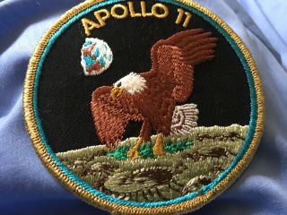 Apollo 11 Mission Vintage Nasa Space Patch