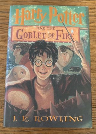 Harry Potter And The Goblet Of Fire True First Edition 1st Print J K Rowling