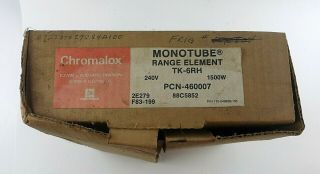Tk - 6rh Chromalox Tk Monotube Surface Element 6 " Complete - Vintage - Nos