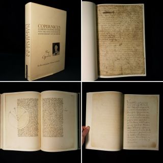 1972 Manuscript Nicholas Copernicus Limited Edition Over 200 Plates Scarce